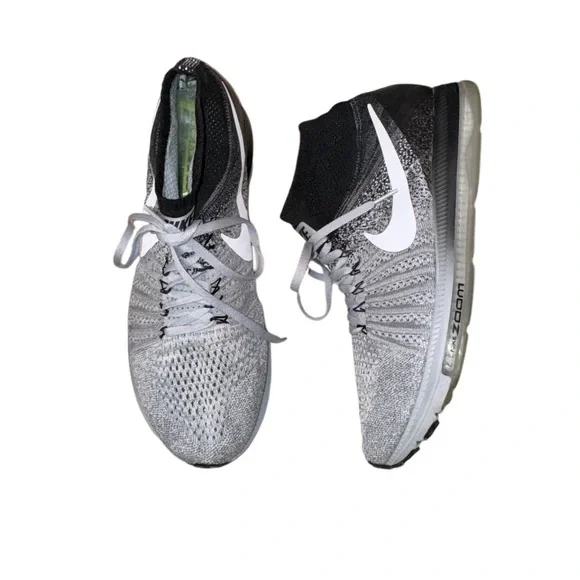 NIKE ZOOM ALL OUT FlyKnit wolf grey men’s tennis shoes sneakers size 11.5